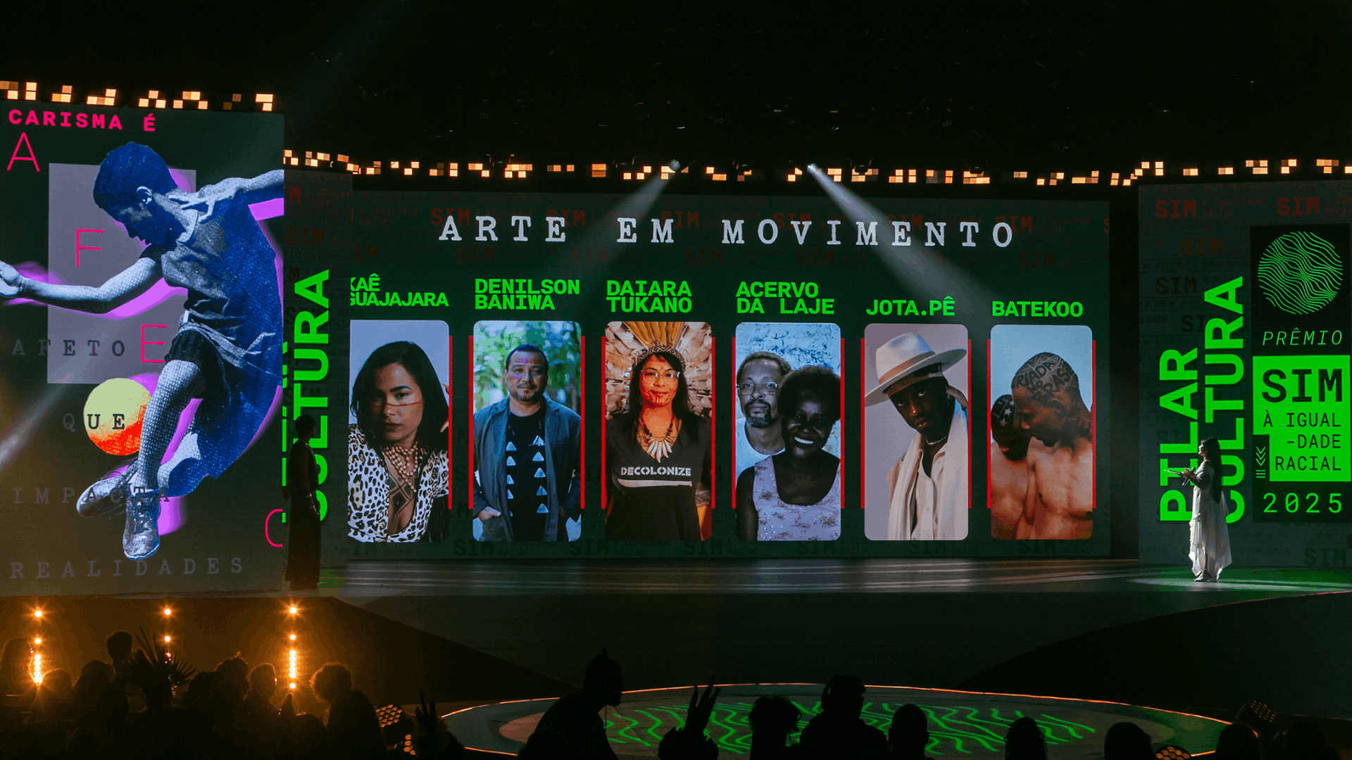 Método com presença real no bastidor